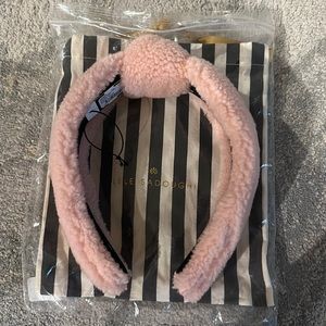 Lele Sadoughi Terry blush headband
